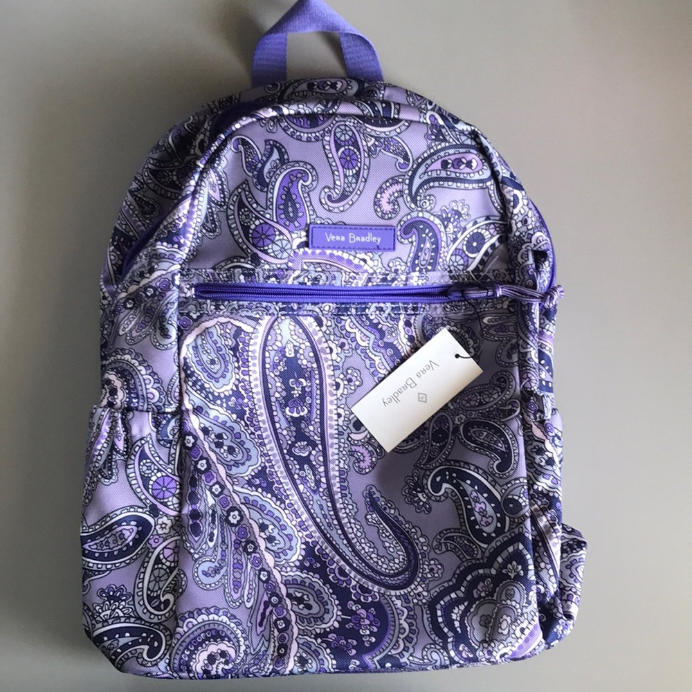 New Vera Bradley Lighten Up Study Hall Backpack